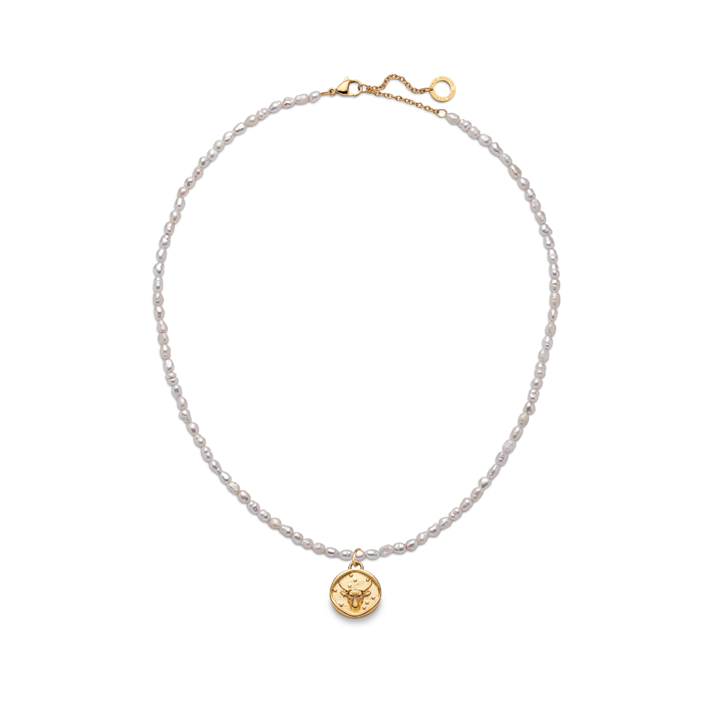 Taurus Pendant Necklace - Gold by Ti Sento Milano