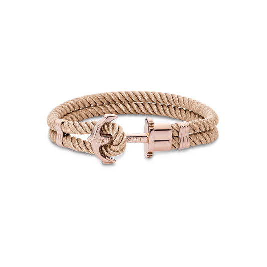 Hot paul hewitt rose gold anchor bracelet 2025