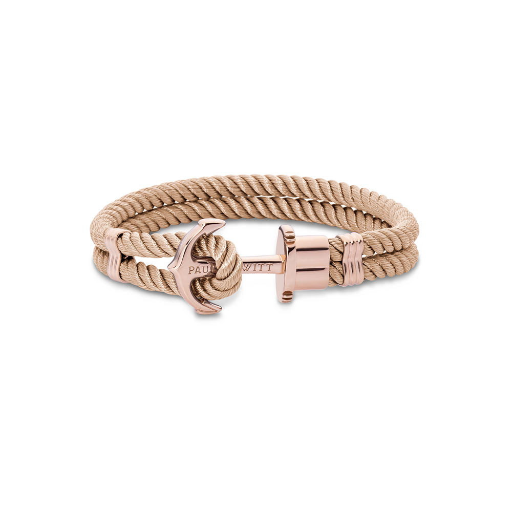 PHREP Armband Roségold Sand