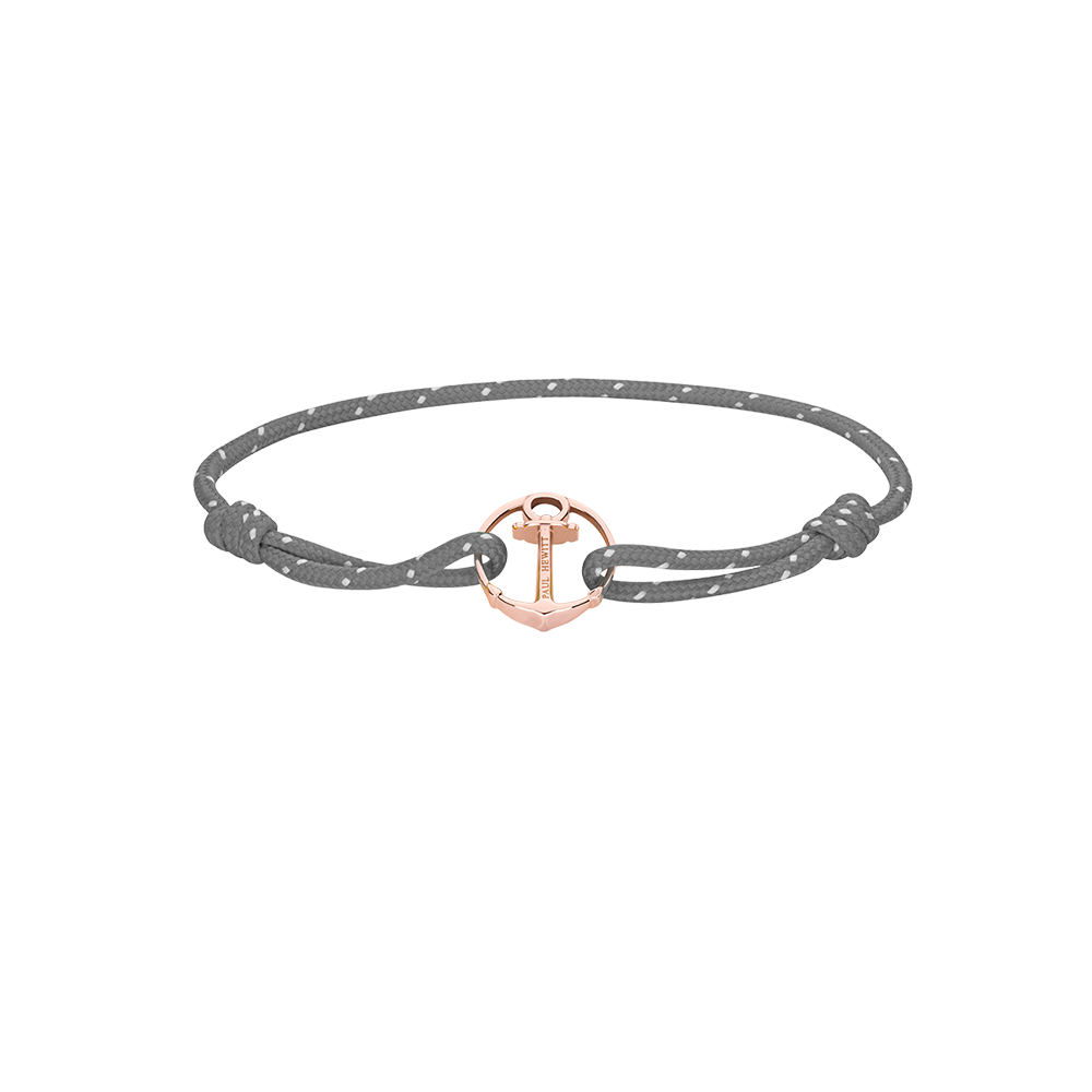 Armband Re/Brace Roségold Grau