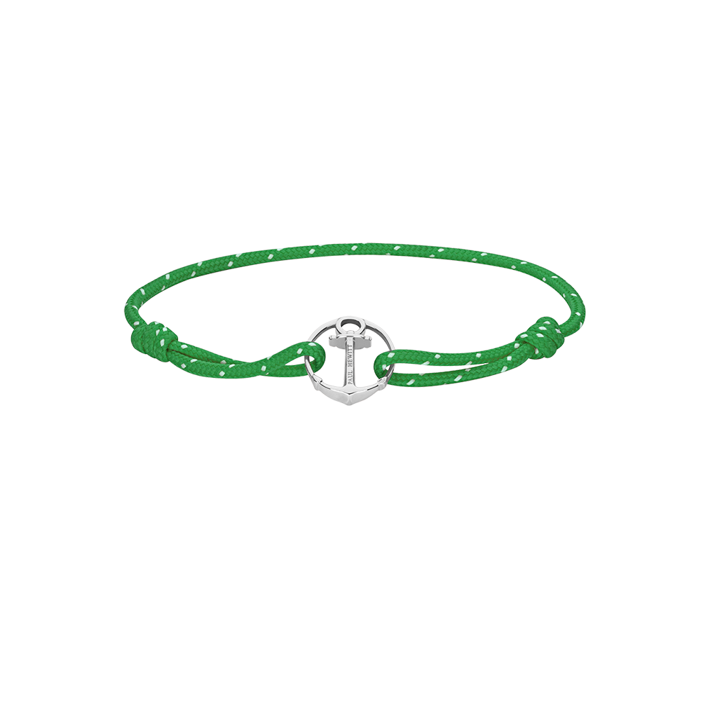 Armband Re/Brace Silber Grün
