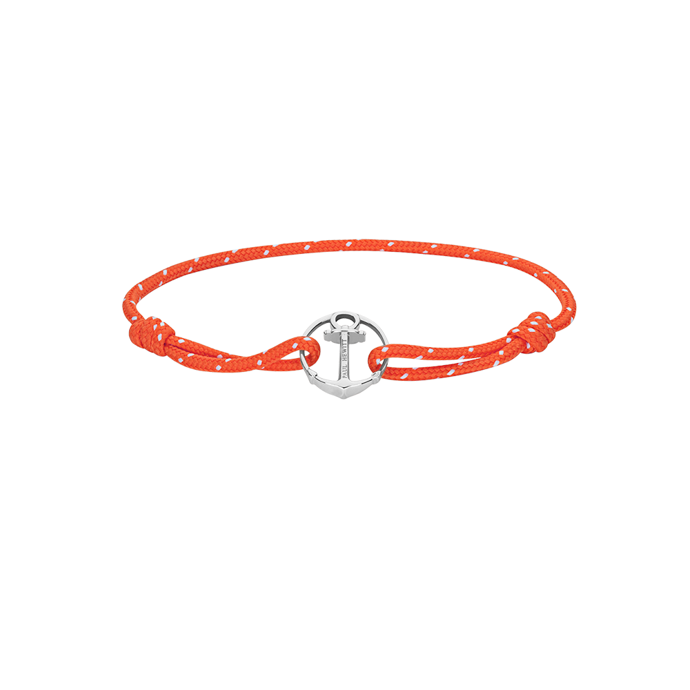 Armband Re/Brace Silber Orange
