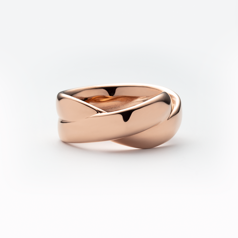 Ring Horizon Waves Duo Roségold
