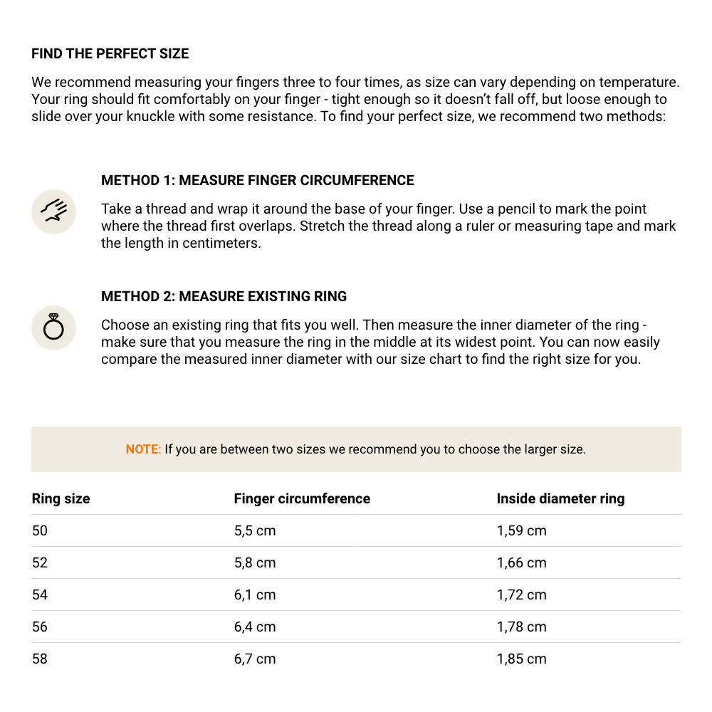 Ring North Star Silber