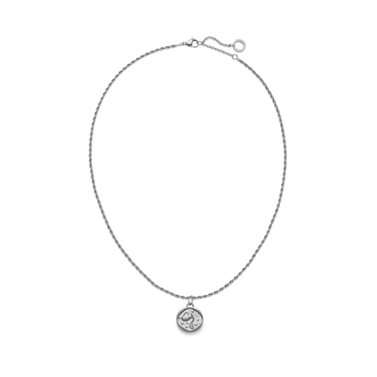 Rope-Necklace-Aquarius-Charm-Silver-MariniumNEW-SIZE