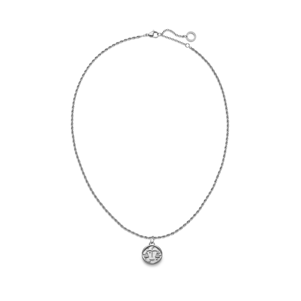 Sterling Silver Libra Necklace | Classy Women Collection