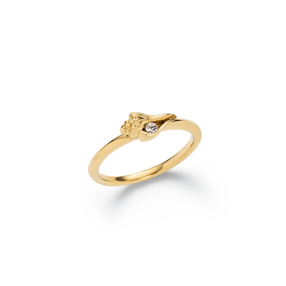 Sea Shell Ring Gold