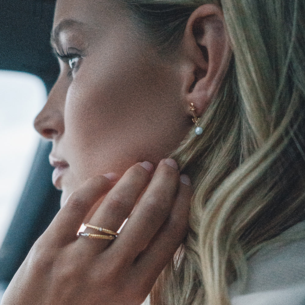 Ring Portside Gold Silber