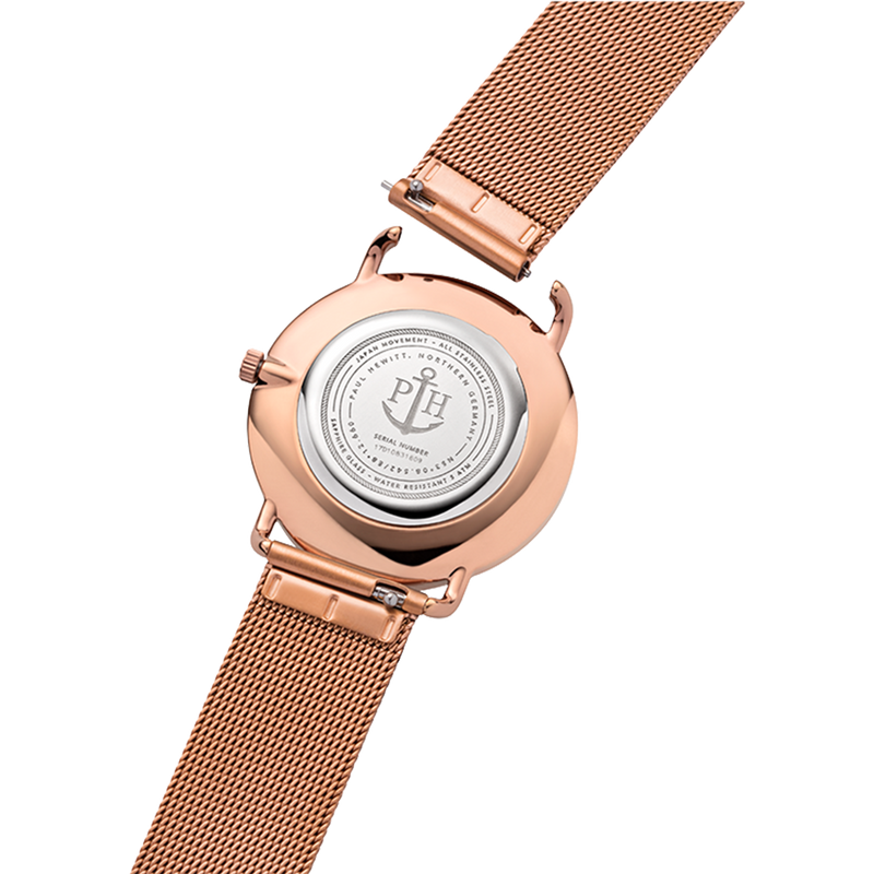 Watch Miss Ocean Rose Sunray Rose Gold Mesh