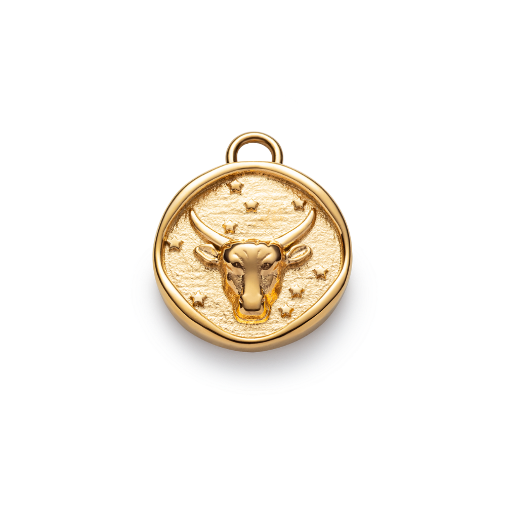 Taurus Charm Taurus Charm » Gold – Paul Hewitt