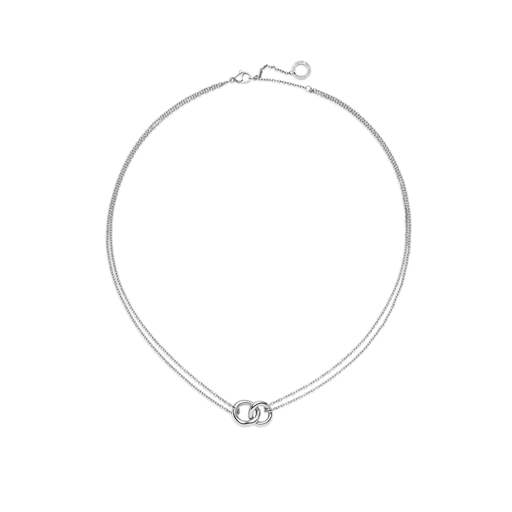 Waves Halskette Silber