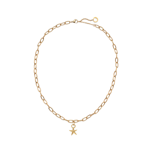 starfish_anchor_link_necklace_gold