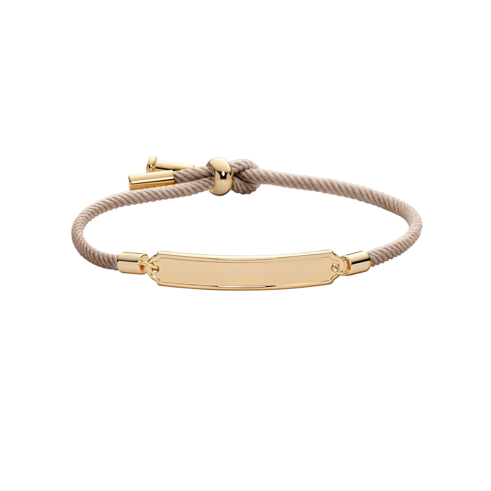 Vitamin Sea Gravur Armband Gold Sand